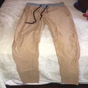 Forever 21 khaki joggers